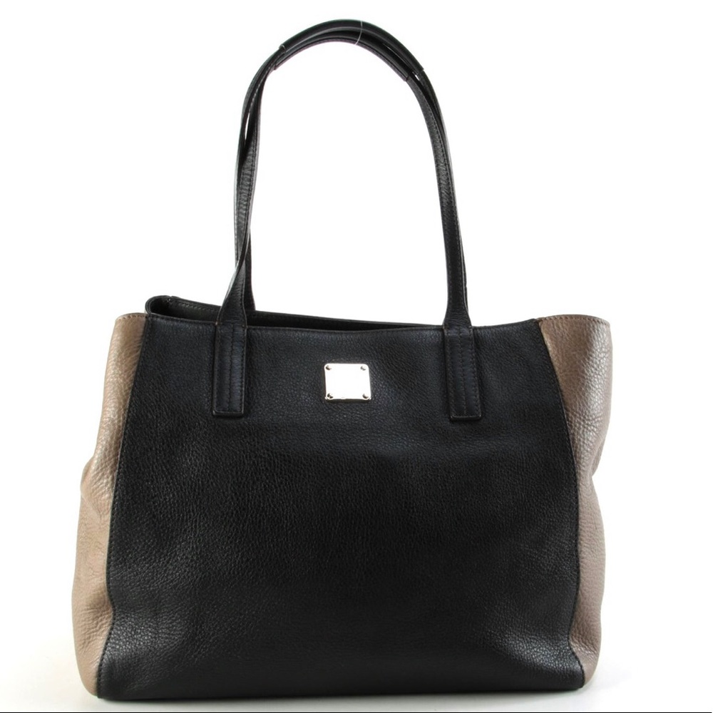 MCM // NWOT Two Tone Leather Tote